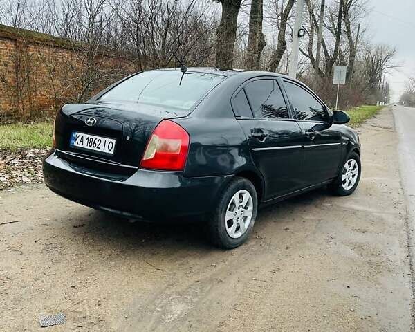 Чорний Хендай Акцент, об'ємом двигуна 1.4 л та пробігом 225 тис. км за 3899 $, фото 8 на Automoto.ua