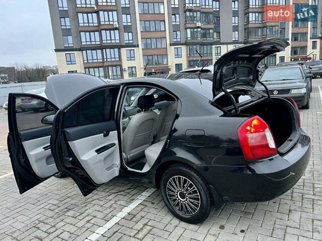 Черный Хендай Акцент, объемом двигателя 1.4 л и пробегом 221 тыс. км за 4950 $, фото 21 на Automoto.ua