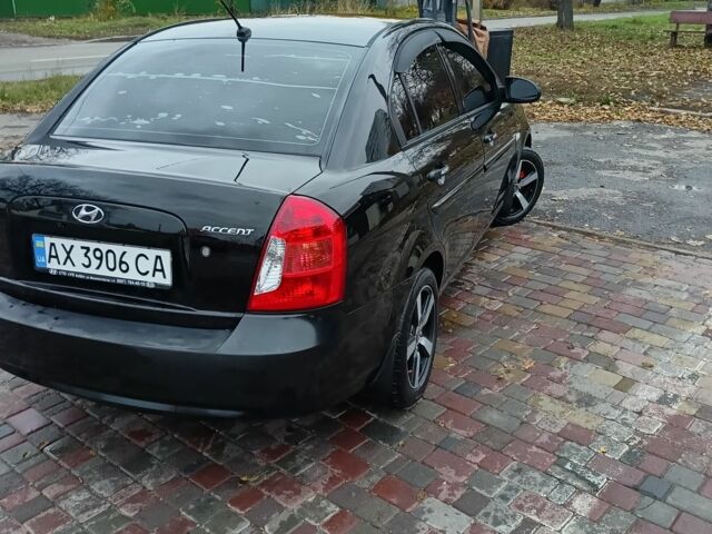 Чорний Хендай Акцент, об'ємом двигуна 1.4 л та пробігом 178 тис. км за 5400 $, фото 12 на Automoto.ua