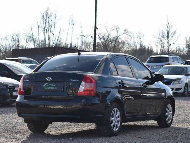 Чорний Хендай Акцент, об'ємом двигуна 1.4 л та пробігом 193 тис. км за 5799 $, фото 1 на Automoto.ua