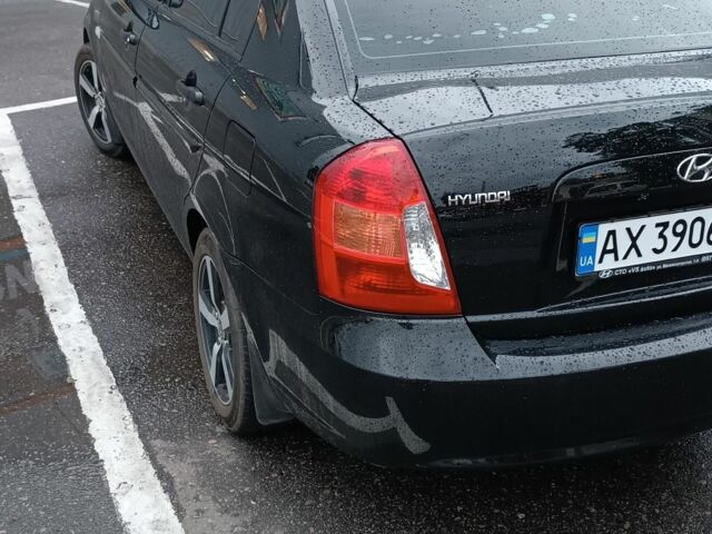 Чорний Хендай Акцент, об'ємом двигуна 1.4 л та пробігом 178 тис. км за 5400 $, фото 7 на Automoto.ua
