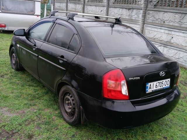 Чорний Хендай Акцент, об'ємом двигуна 1.6 л та пробігом 310 тис. км за 4200 $, фото 5 на Automoto.ua