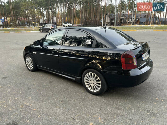 Черный Хендай Акцент, объемом двигателя 1.49 л и пробегом 247 тыс. км за 5200 $, фото 5 на Automoto.ua