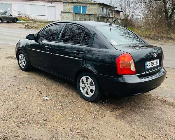 Чорний Хендай Акцент, об'ємом двигуна 1.4 л та пробігом 225 тис. км за 3899 $, фото 7 на Automoto.ua