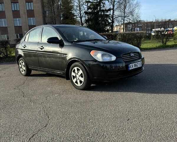 Чорний Хендай Акцент, об'ємом двигуна 1.4 л та пробігом 230 тис. км за 2700 $, фото 1 на Automoto.ua