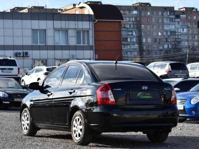 Чорний Хендай Акцент, об'ємом двигуна 1.4 л та пробігом 193 тис. км за 5799 $, фото 3 на Automoto.ua