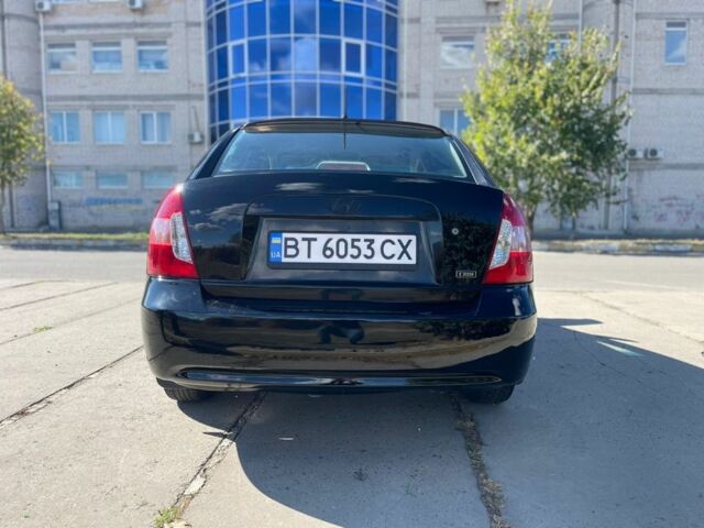 Черный Хендай Акцент, объемом двигателя 1.5 л и пробегом 237 тыс. км за 4000 $, фото 13 на Automoto.ua