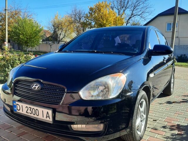 Чорний Хендай Акцент, об'ємом двигуна 1.4 л та пробігом 237 тис. км за 5100 $, фото 1 на Automoto.ua