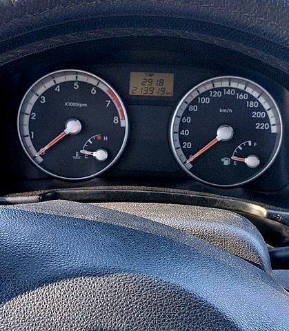 Чорний Хендай Акцент, об'ємом двигуна 1.4 л та пробігом 213 тис. км за 4800 $, фото 5 на Automoto.ua