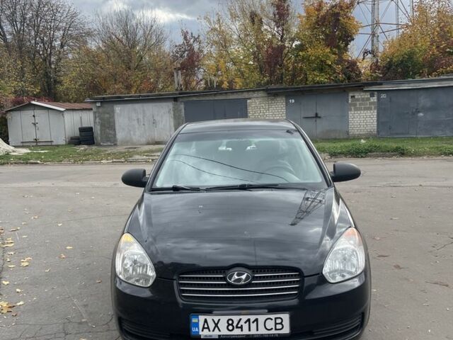 Чорний Хендай Акцент, об'ємом двигуна 1.4 л та пробігом 3 тис. км за 5200 $, фото 1 на Automoto.ua