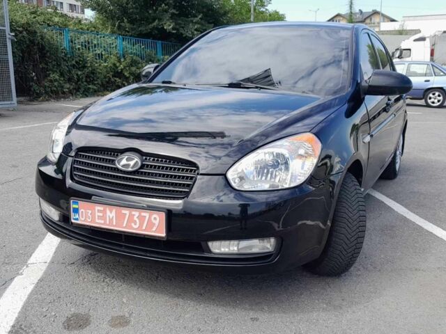 Черный Хендай Акцент, объемом двигателя 0 л и пробегом 170 тыс. км за 6000 $, фото 1 на Automoto.ua