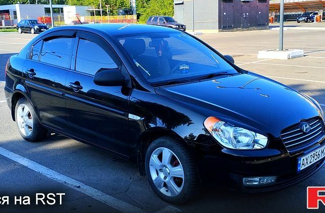 Чорний Хендай Акцент, об'ємом двигуна 1.4 л та пробігом 213 тис. км за 4800 $, фото 2 на Automoto.ua