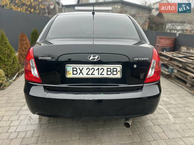 Чорний Хендай Акцент, об'ємом двигуна 1.4 л та пробігом 180 тис. км за 4950 $, фото 16 на Automoto.ua