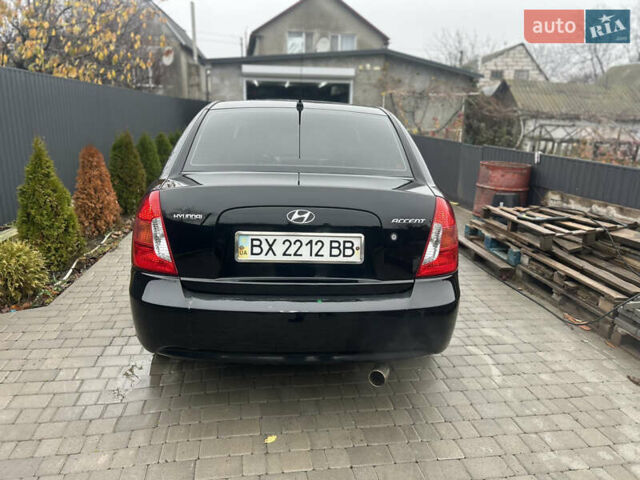 Чорний Хендай Акцент, об'ємом двигуна 1.4 л та пробігом 180 тис. км за 4950 $, фото 13 на Automoto.ua