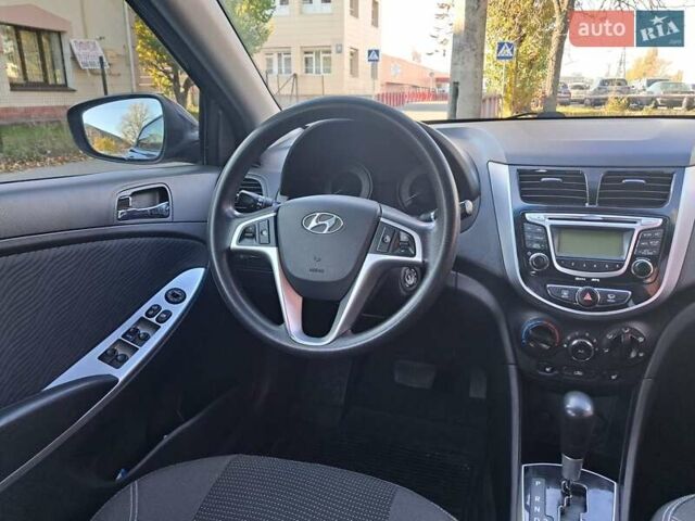 Черный Хендай Акцент, объемом двигателя 1.59 л и пробегом 114 тыс. км за 7150 $, фото 17 на Automoto.ua