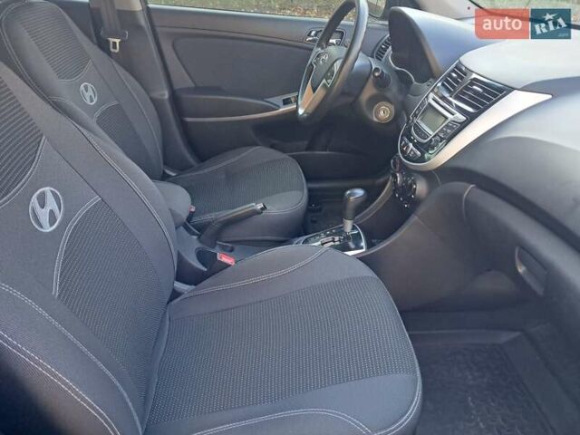 Черный Хендай Акцент, объемом двигателя 1.59 л и пробегом 114 тыс. км за 7150 $, фото 10 на Automoto.ua