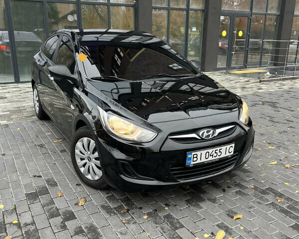 Хендай Акцент 2011 в Полтаве на Automoto.ua Черный Хендай Акцент, объемом двигателя 1.4 л и пробегом 186 тыс. км за 5999 $, фото 19 на Automoto.ua