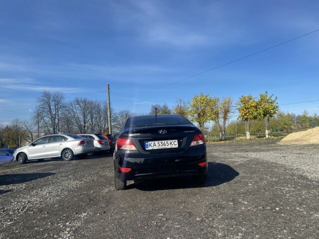 Черный Хендай Акцент, объемом двигателя 1.4 л и пробегом 213 тыс. км за 6250 $, фото 4 на Automoto.ua