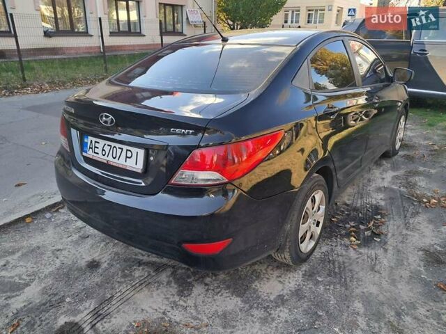 Черный Хендай Акцент, объемом двигателя 1.59 л и пробегом 114 тыс. км за 7150 $, фото 1 на Automoto.ua