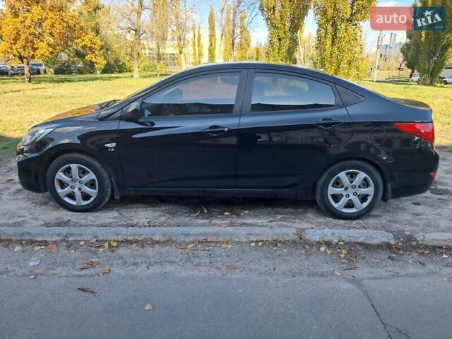 Черный Хендай Акцент, объемом двигателя 1.59 л и пробегом 114 тыс. км за 7150 $, фото 4 на Automoto.ua