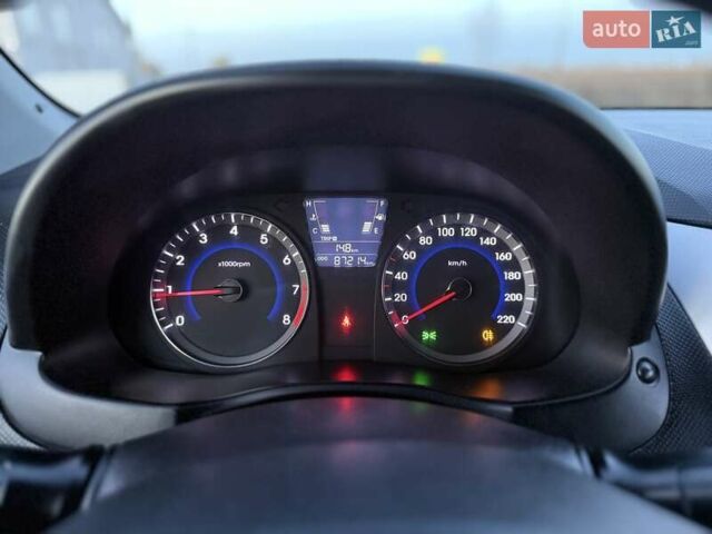 Черный Хендай Акцент, объемом двигателя 1.4 л и пробегом 87 тыс. км за 7250 $, фото 95 на Automoto.ua