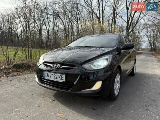 Черный Хендай Акцент, объемом двигателя 1.4 л и пробегом 120 тыс. км за 7900 $, фото 9 на Automoto.ua