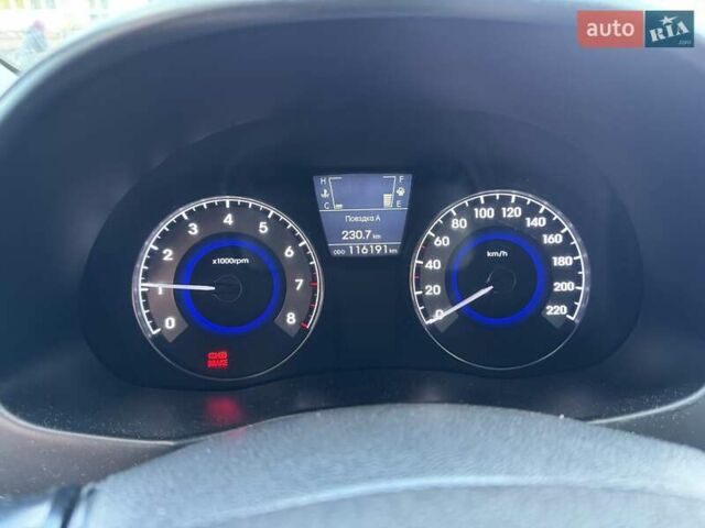 Черный Хендай Акцент, объемом двигателя 1.4 л и пробегом 117 тыс. км за 7500 $, фото 22 на Automoto.ua