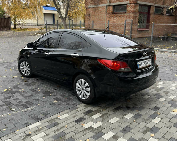 Хендай Акцент 2011 в Полтаве на Automoto.ua Черный Хендай Акцент, объемом двигателя 1.4 л и пробегом 186 тыс. км за 5999 $, фото 13 на Automoto.ua