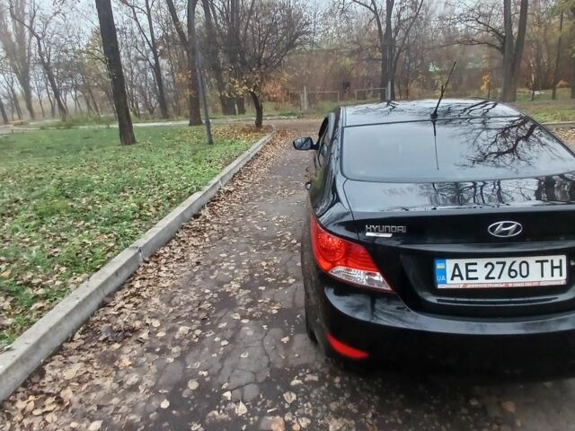 Черный Хендай Акцент, объемом двигателя 1.4 л и пробегом 180 тыс. км за 6800 $, фото 4 на Automoto.ua