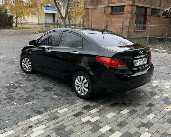 Хендай Акцент 2011 в Полтаве на Automoto.ua Черный Хендай Акцент, объемом двигателя 1.4 л и пробегом 186 тыс. км за 5999 $, фото 12 на Automoto.ua