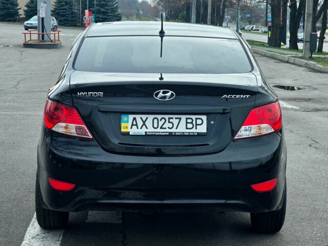 Черный Хендай Акцент, объемом двигателя 1.4 л и пробегом 160 тыс. км за 2700 $, фото 7 на Automoto.ua