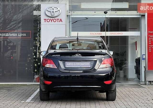 Чорний Хендай Акцент, об'ємом двигуна 1.4 л та пробігом 231 тис. км за 5443 $, фото 6 на Automoto.ua