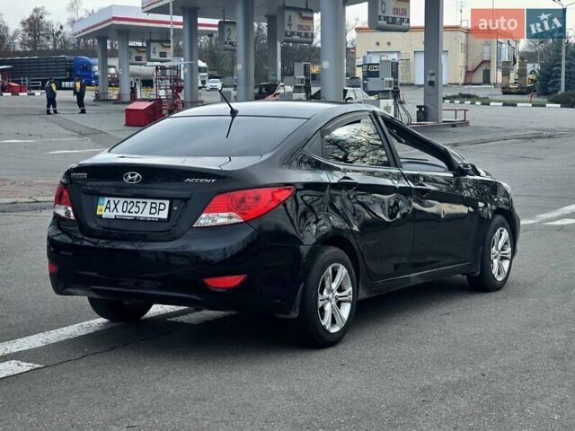 Чорний Хендай Акцент, об'ємом двигуна 1.4 л та пробігом 160 тис. км за 2700 $, фото 8 на Automoto.ua