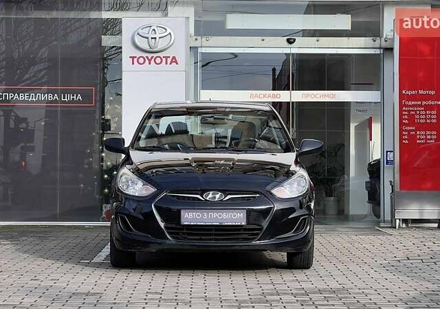 Чорний Хендай Акцент, об'ємом двигуна 1.4 л та пробігом 231 тис. км за 5443 $, фото 7 на Automoto.ua