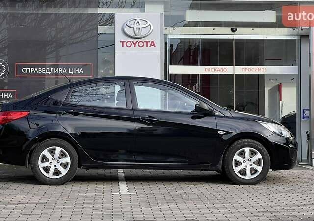 Чорний Хендай Акцент, об'ємом двигуна 1.4 л та пробігом 231 тис. км за 5443 $, фото 5 на Automoto.ua