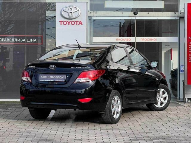 Чорний Хендай Акцент, об'ємом двигуна 1.4 л та пробігом 231 тис. км за 5453 $, фото 7 на Automoto.ua