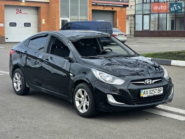 Чорний Хендай Акцент, об'ємом двигуна 1.4 л та пробігом 160 тис. км за 2700 $, фото 4 на Automoto.ua