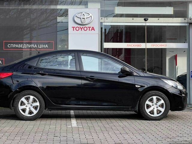 Чорний Хендай Акцент, об'ємом двигуна 1.4 л та пробігом 231 тис. км за 5453 $, фото 5 на Automoto.ua