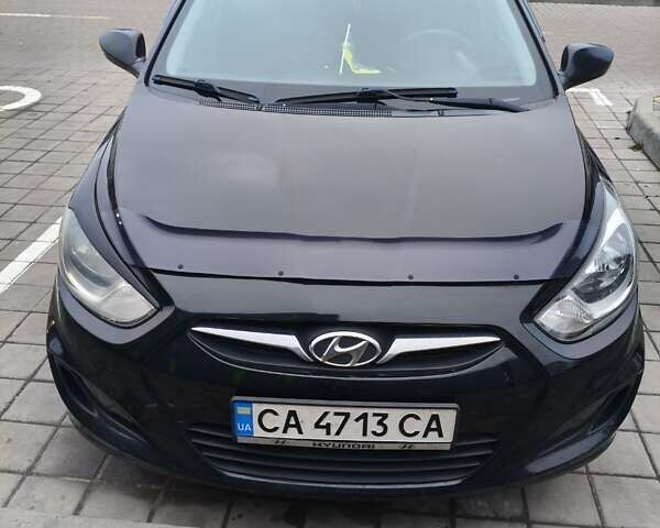 Черный Хендай Акцент, объемом двигателя 1.4 л и пробегом 158 тыс. км за 6000 $, фото 8 на Automoto.ua