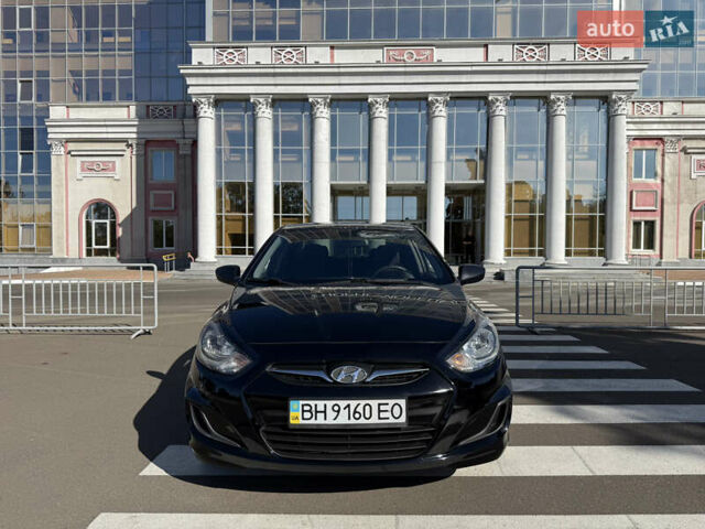 Черный Хендай Акцент, объемом двигателя 1.4 л и пробегом 207 тыс. км за 6099 $, фото 1 на Automoto.ua