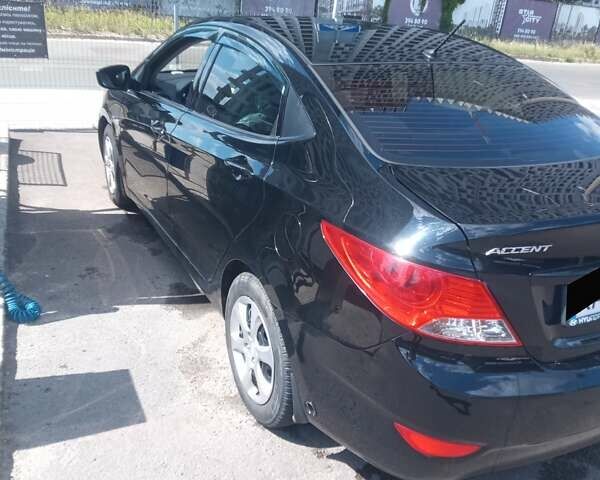 Чорний Хендай Акцент, об'ємом двигуна 1.4 л та пробігом 222 тис. км за 7800 $, фото 9 на Automoto.ua