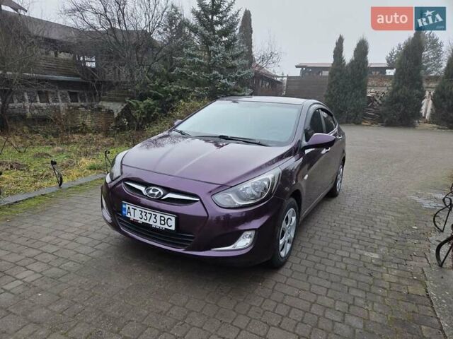 Фиолетовый Хендай Акцент, объемом двигателя 1.4 л и пробегом 178 тыс. км за 7600 $, фото 11 на Automoto.ua