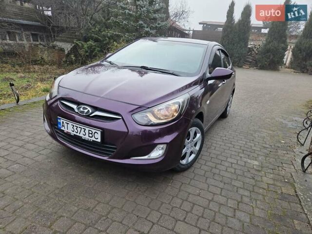 Фиолетовый Хендай Акцент, объемом двигателя 1.4 л и пробегом 178 тыс. км за 7600 $, фото 9 на Automoto.ua
