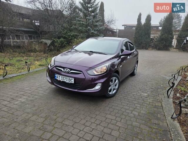 Фиолетовый Хендай Акцент, объемом двигателя 1.4 л и пробегом 178 тыс. км за 7600 $, фото 6 на Automoto.ua