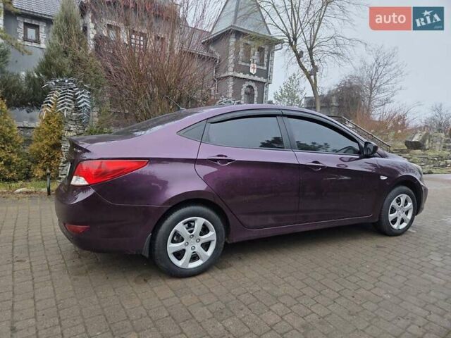 Фиолетовый Хендай Акцент, объемом двигателя 1.4 л и пробегом 178 тыс. км за 7600 $, фото 13 на Automoto.ua
