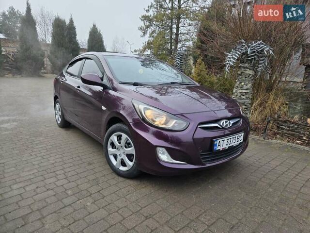 Фиолетовый Хендай Акцент, объемом двигателя 1.4 л и пробегом 178 тыс. км за 7600 $, фото 7 на Automoto.ua