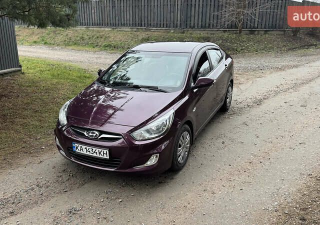 Фиолетовый Хендай Акцент, объемом двигателя 1.4 л и пробегом 145 тыс. км за 7000 $, фото 8 на Automoto.ua