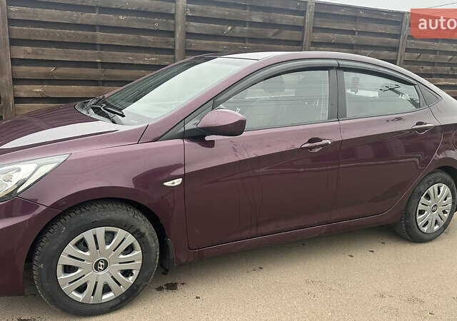 Фіолетовий Хендай Акцент, об'ємом двигуна 1.4 л та пробігом 145 тис. км за 4900 $, фото 4 на Automoto.ua