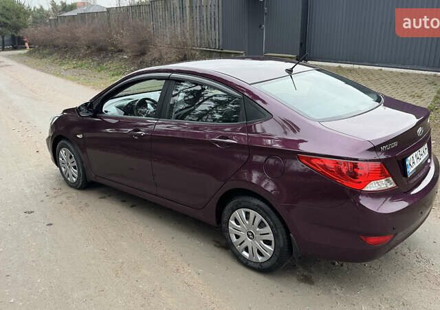 Фиолетовый Хендай Акцент, объемом двигателя 1.4 л и пробегом 145 тыс. км за 7000 $, фото 11 на Automoto.ua