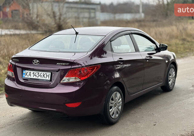 Фиолетовый Хендай Акцент, объемом двигателя 1.4 л и пробегом 145 тыс. км за 7000 $, фото 26 на Automoto.ua